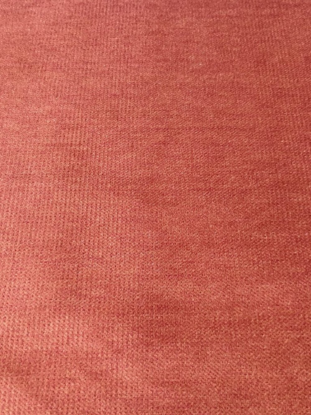 10 Yds Heavyweight Blush Pink Velour Upholstery Fabric Texture Mid-Century Style